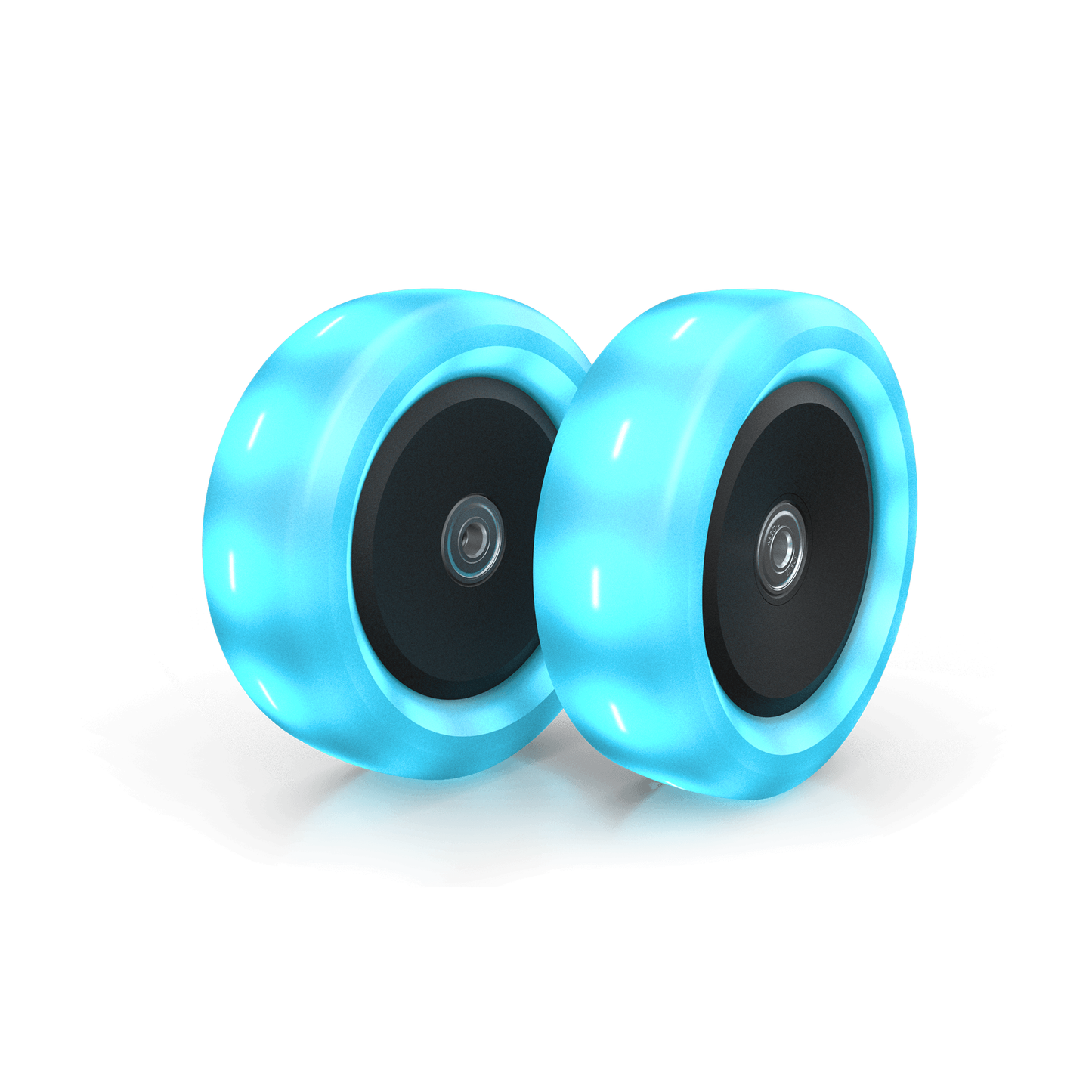 BERG Nexo Wheels 120x40mm Lights Blue
