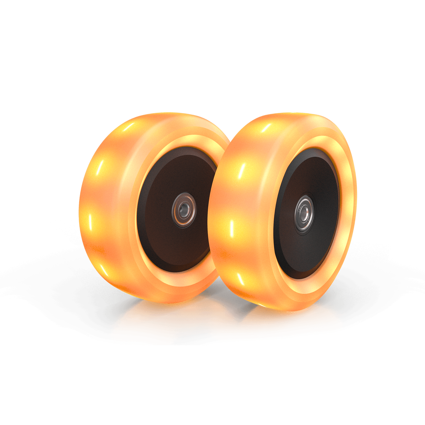 BERG Nexo Wheels 120x40mm Lights Orange