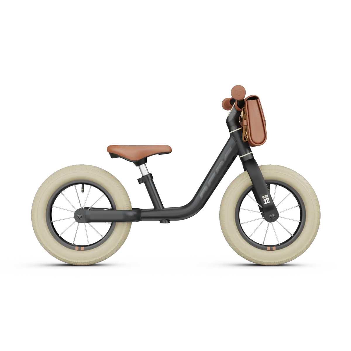 BERG MOOV 12 Retro Sort Løbecykel