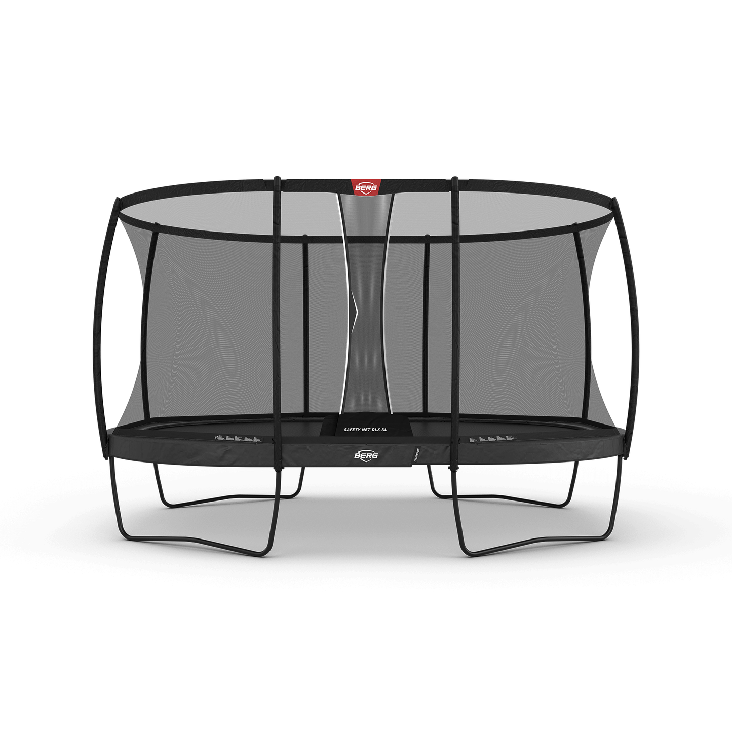 BERG Grand Champion Regular 520 Grå Trampolin + Safety Net DLX XL