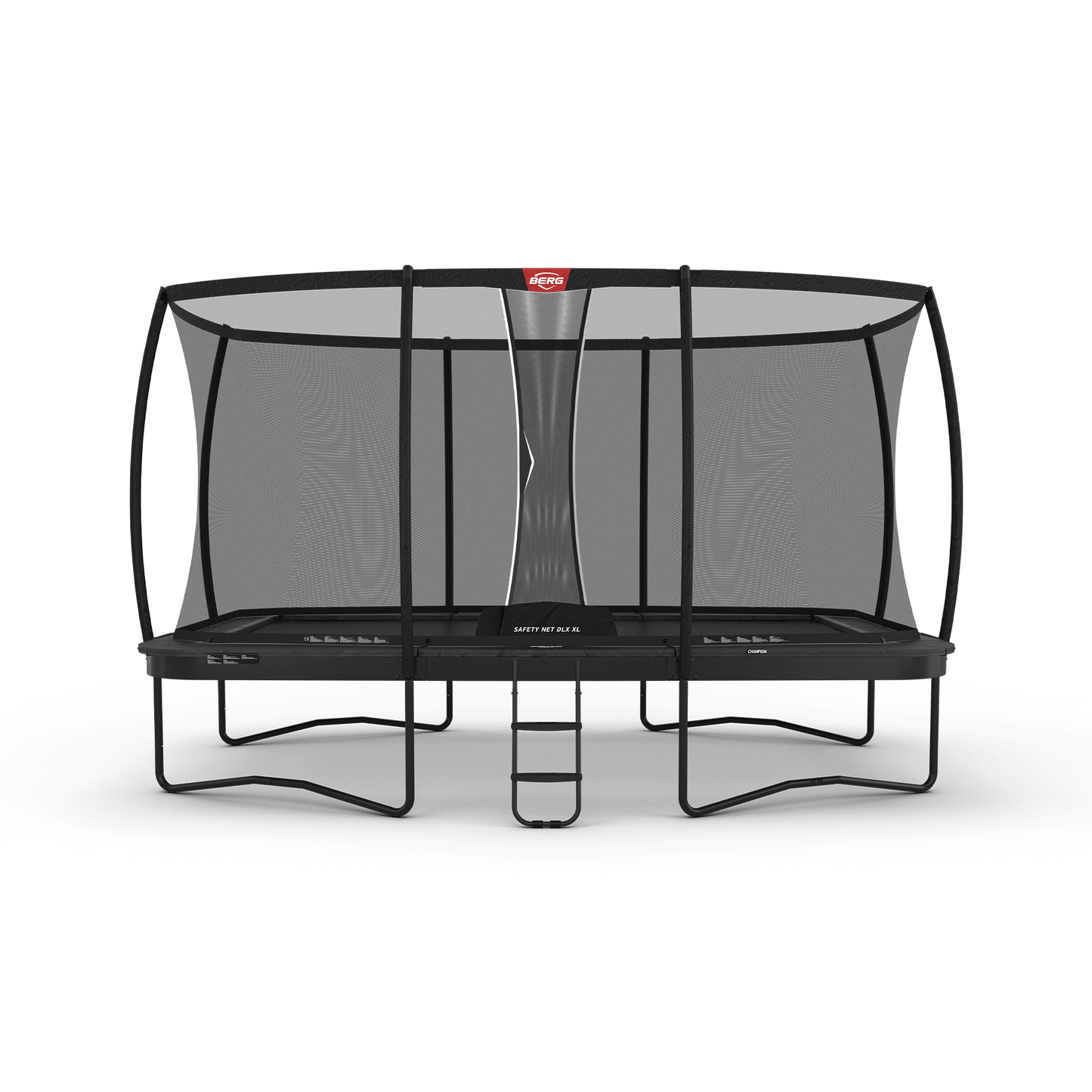 BERG Ultim Champion Regular 500 Grå Trampolin + Safety Net DLX XL