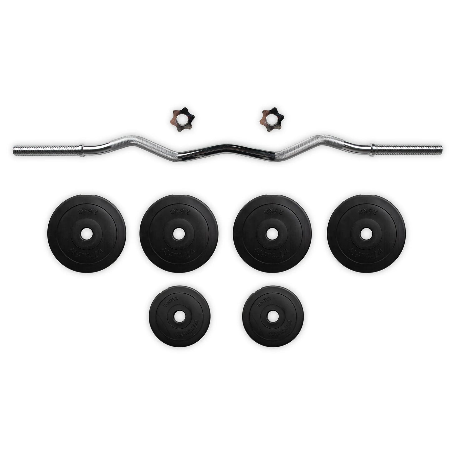 VirtuFit Vinyl EZ-Curl - 20 kg