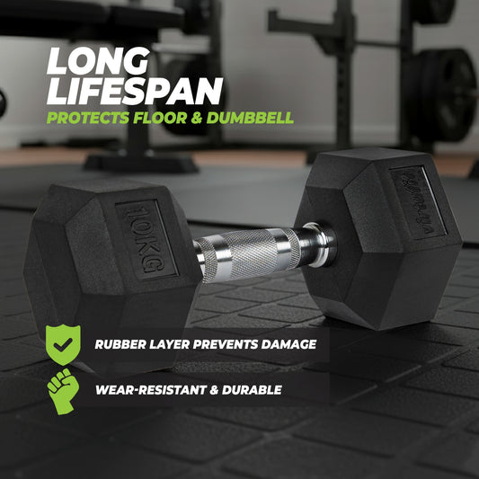 VirtuFit Hex Håndvægt 4 kg