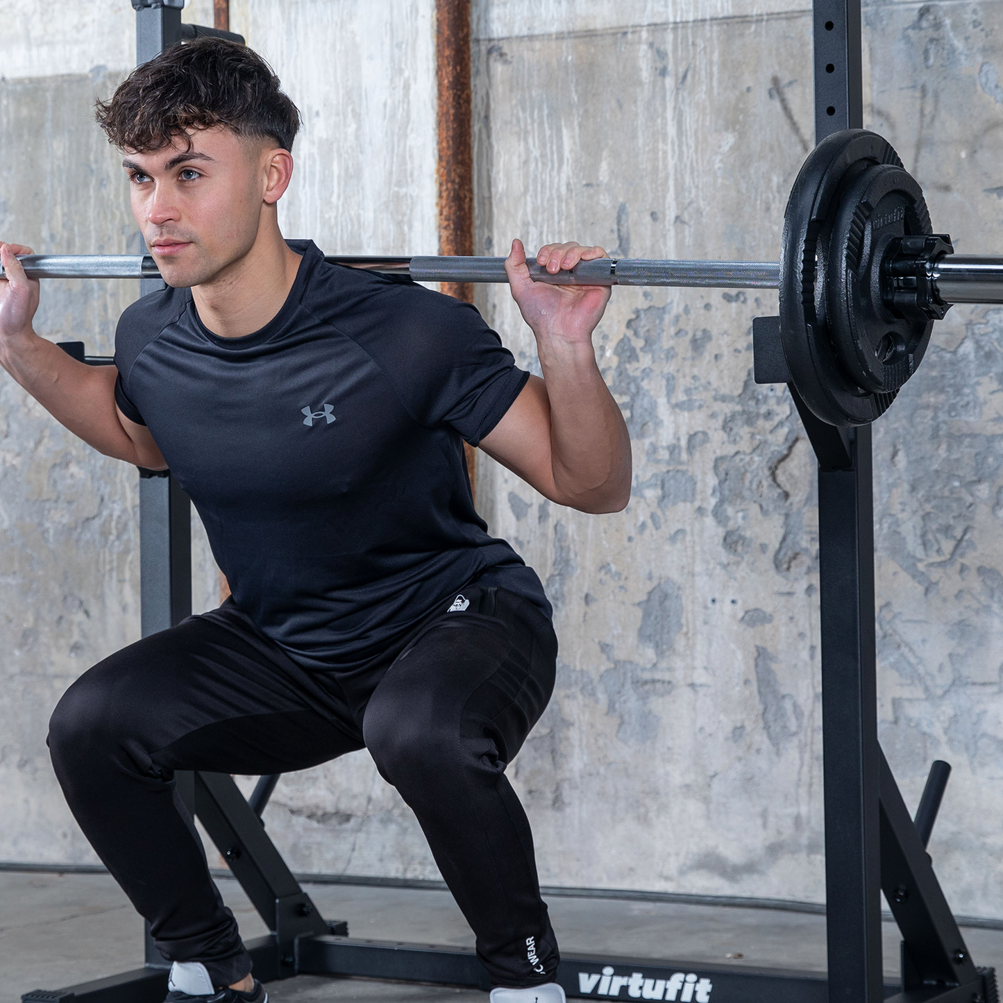 VirtuFit Olympiske Gummivægtskive 25 kg