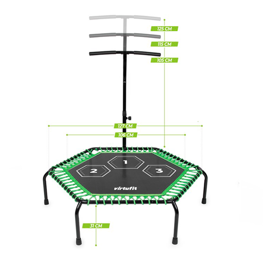 VirtuFit Fitness Trampoline Pro