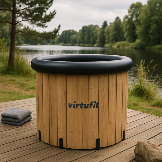 VirtuFit Isbad XXL - 375 liter (Wood Look)