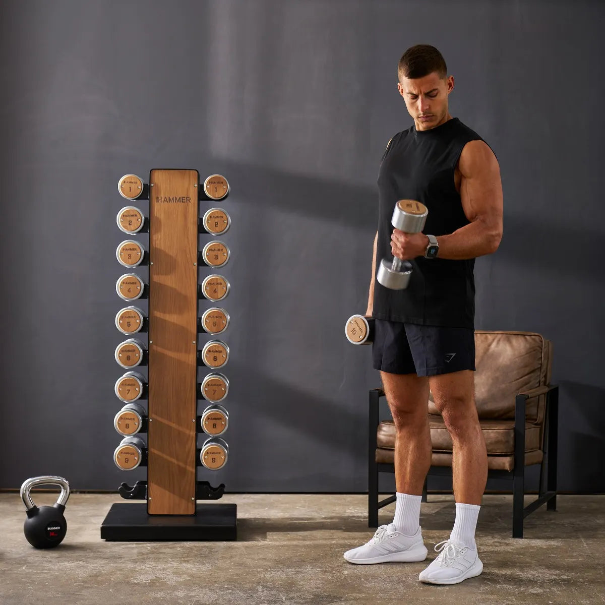 Hammer Dumbbell Tower Exclusive 1-10 kg