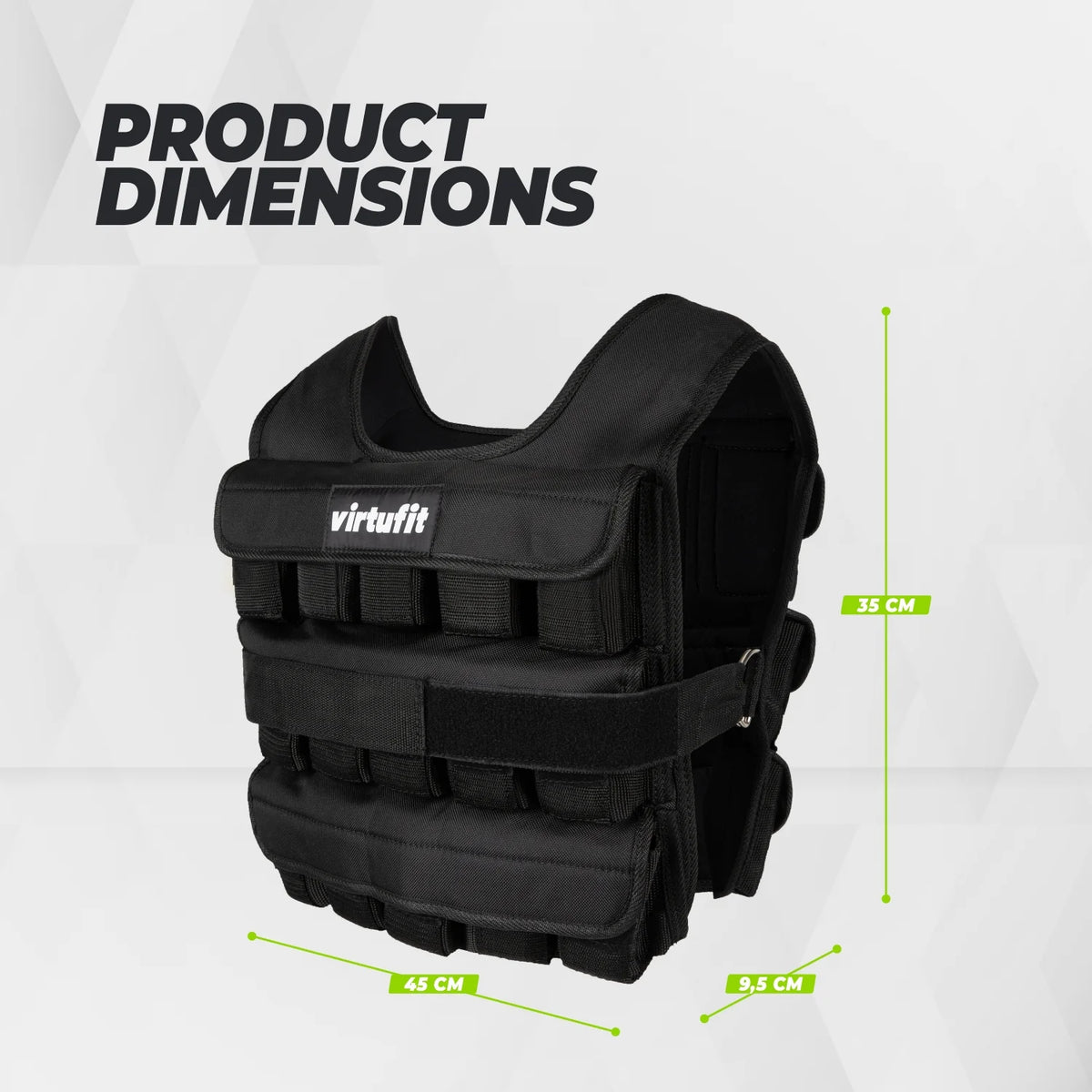 VirtuFit Vægtvest Pro 30 kg