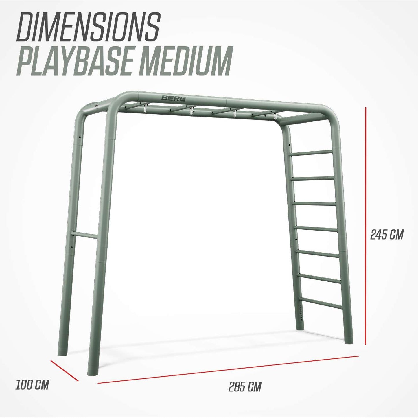 BERG PlayBase Medium Grøn