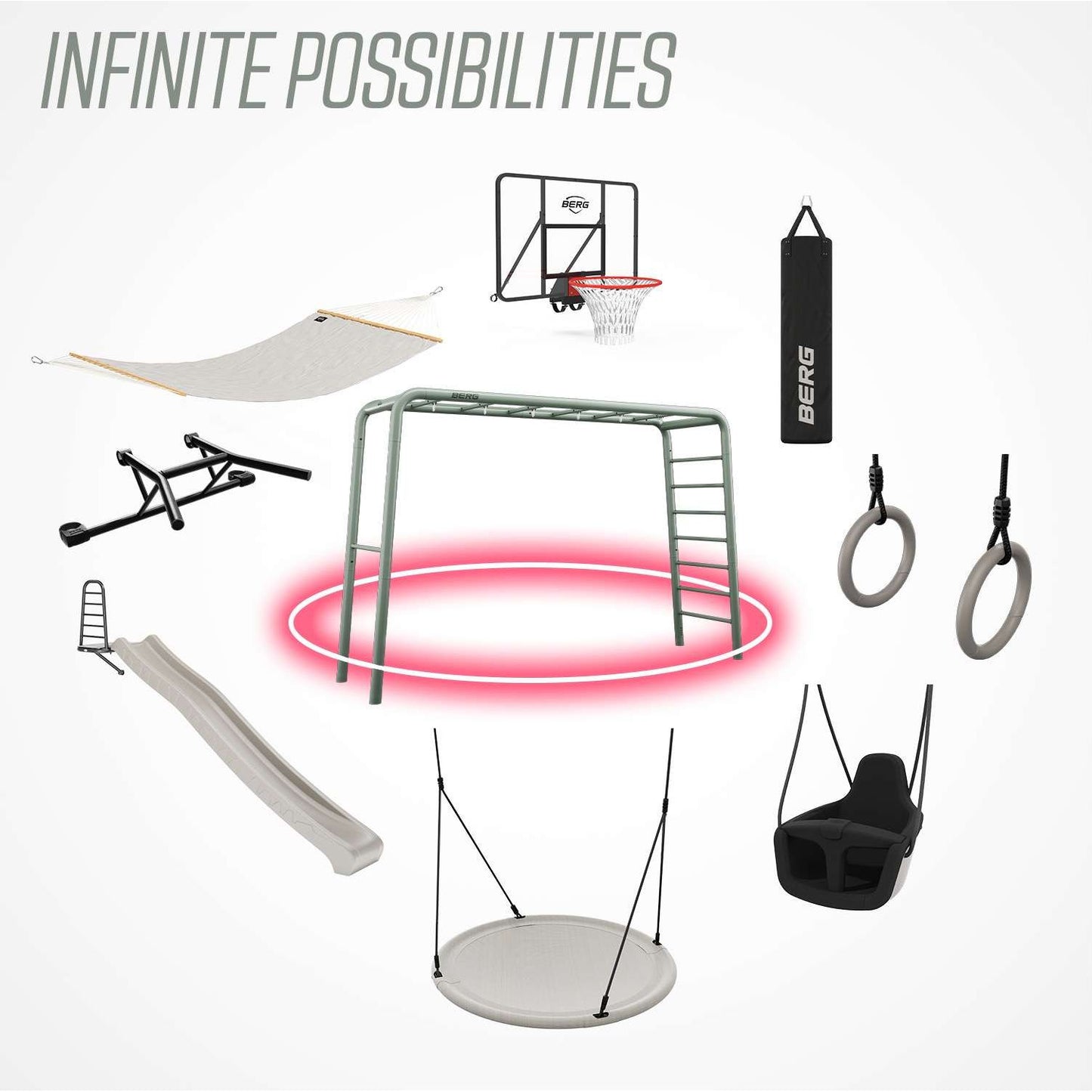 BERG PlayBase Large Grøn