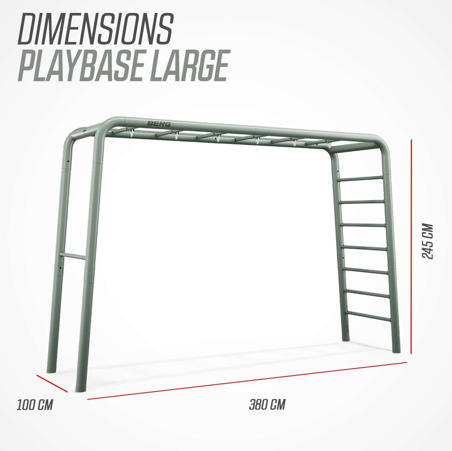 BERG PlayBase Large Grøn
