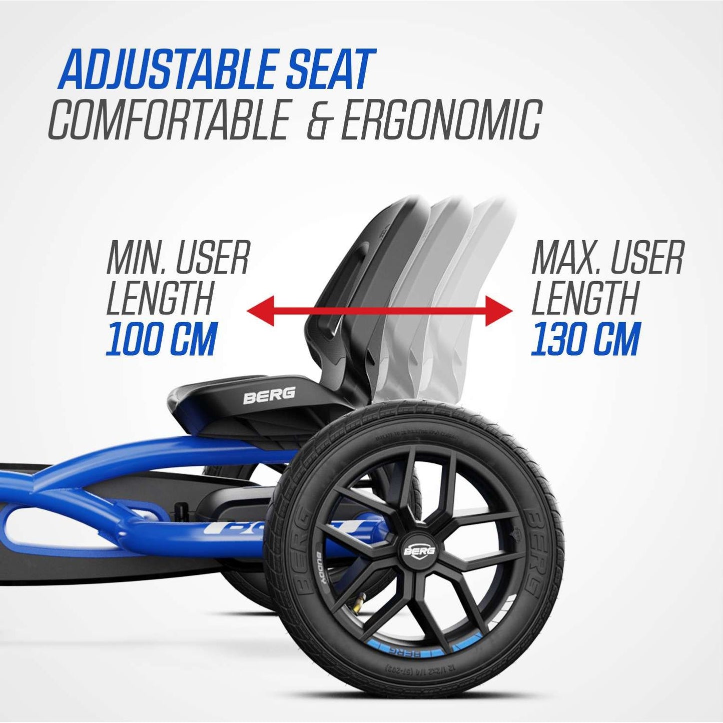 BERG Buddy Blue Gokart