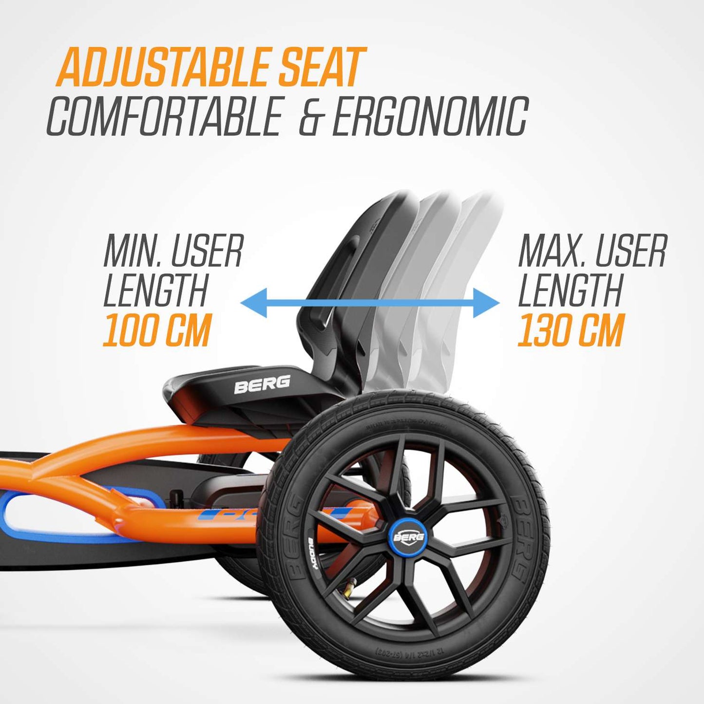 BERG Buddy B-Orange Gokart