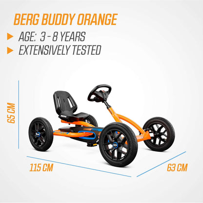 BERG Buddy B-Orange Gokart