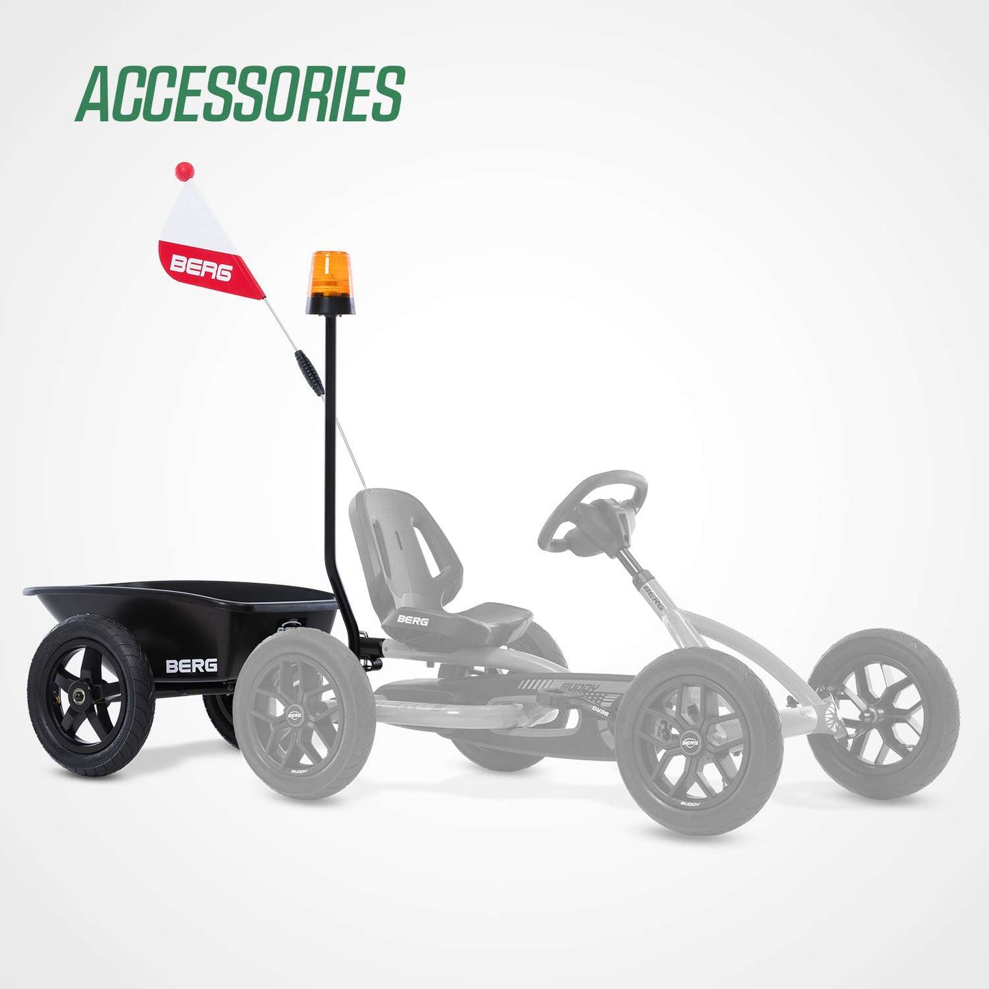 BERG Buddy Retro Green Gokart