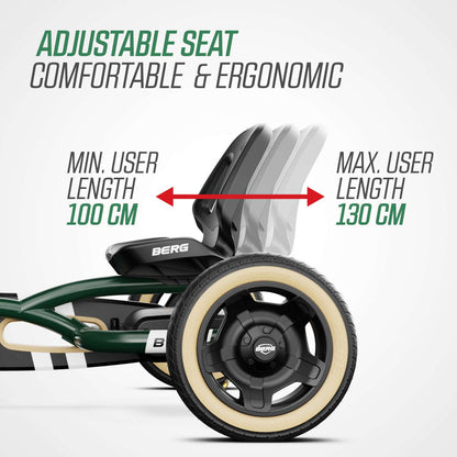 BERG Buddy Retro Green Gokart