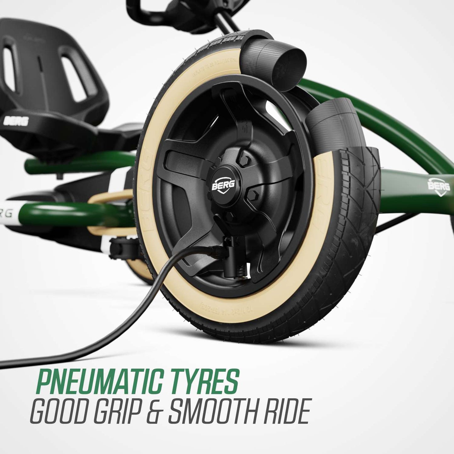 BERG Buddy Retro Green Gokart