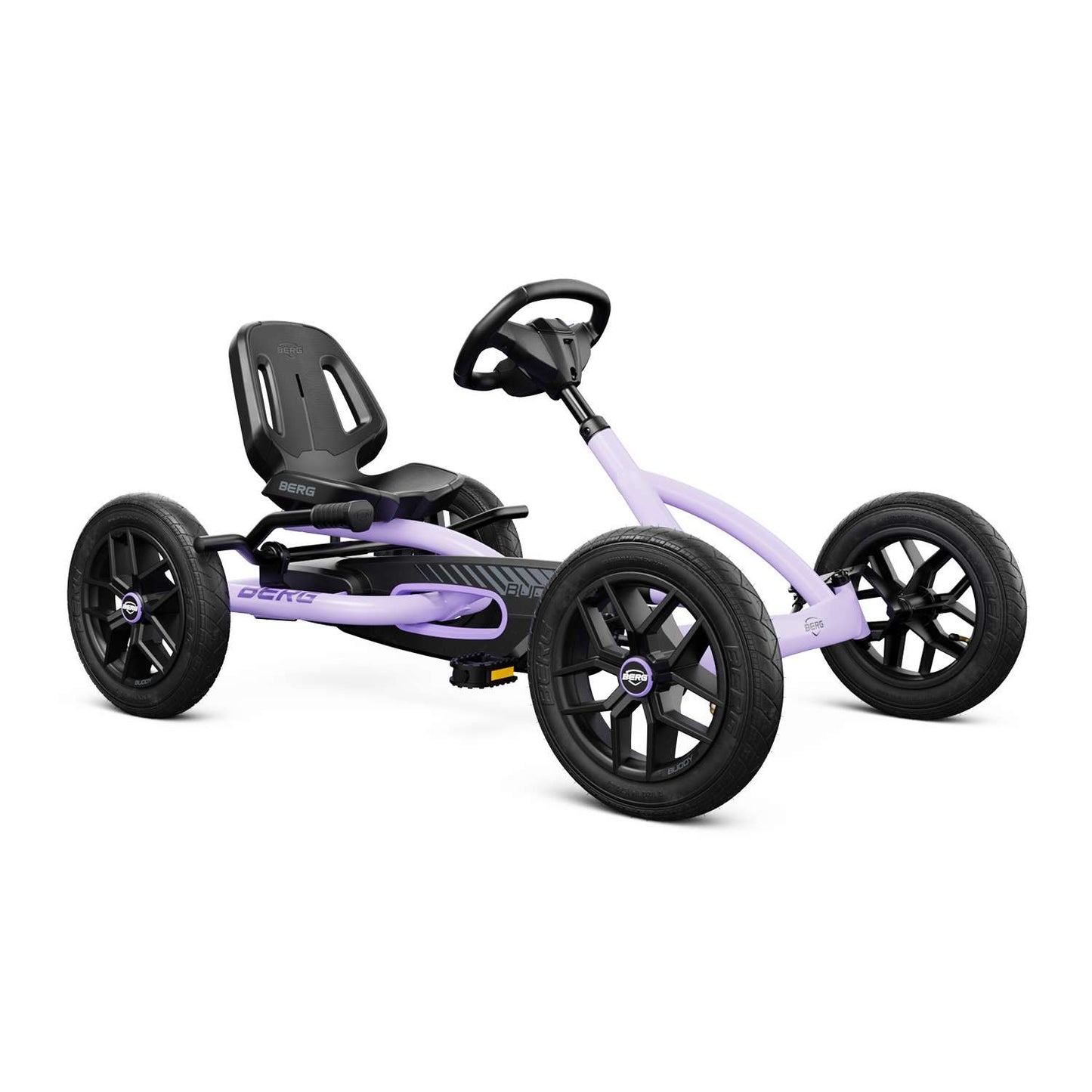 BERG Buddy Purple + Handbrake Gokart