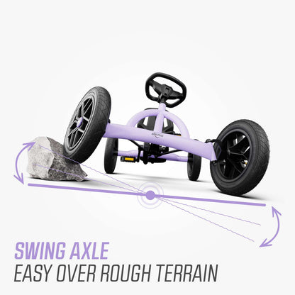 BERG Buddy Purple + Handbrake Gokart