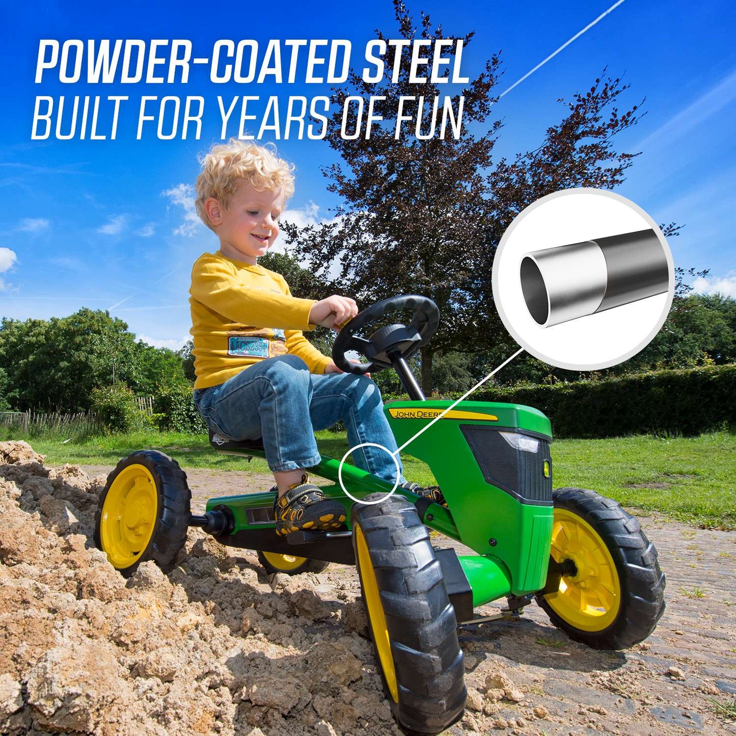 BERG Buzzy John Deere Gokart