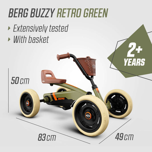 BERG Buzzy Retro Green