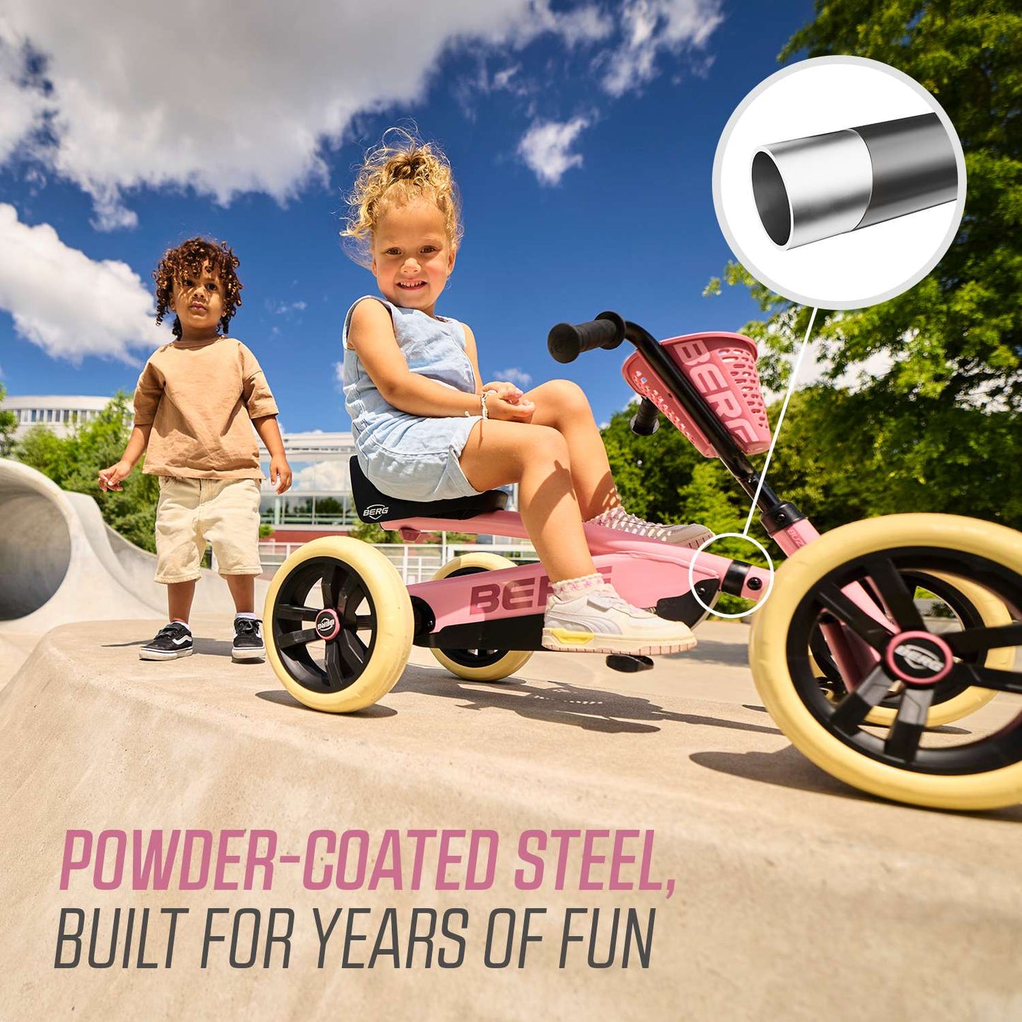 BERG Buzzy Pink Gokart