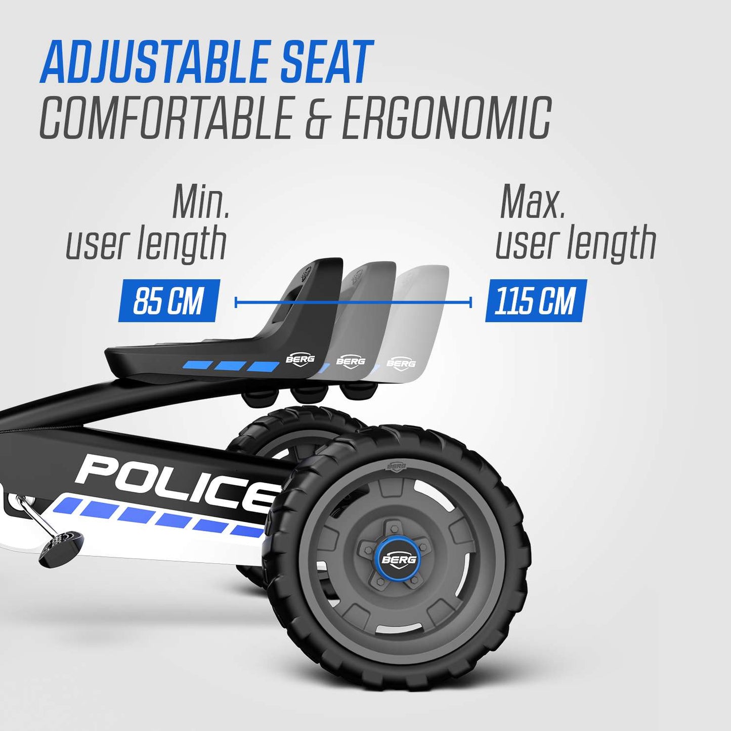 BERG Buzzy Police Gokart