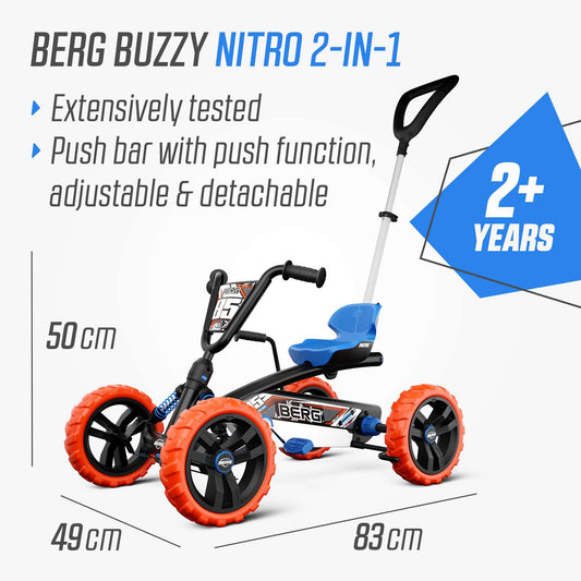BERG Buzzy Nitro 2-in-1 Gokart