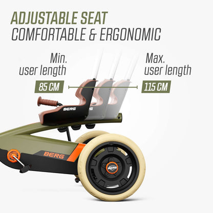 BERG Buzzy Retro 2-in-1 Green Gokart