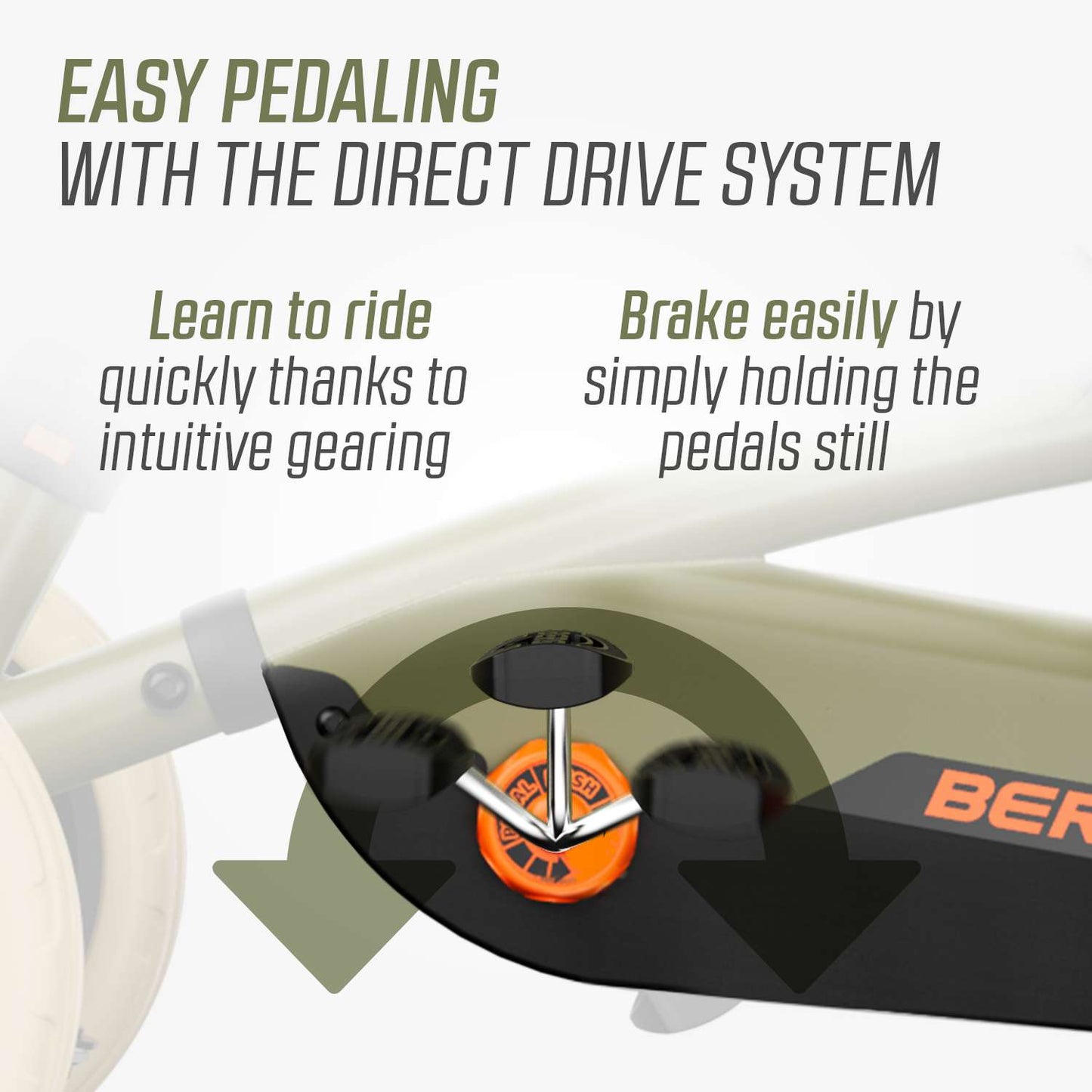 BERG Buzzy Retro 2-in-1 Green Gokart