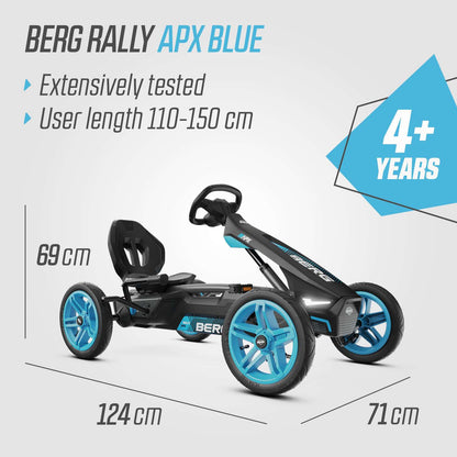BERG Rally APX Blue Gokart
