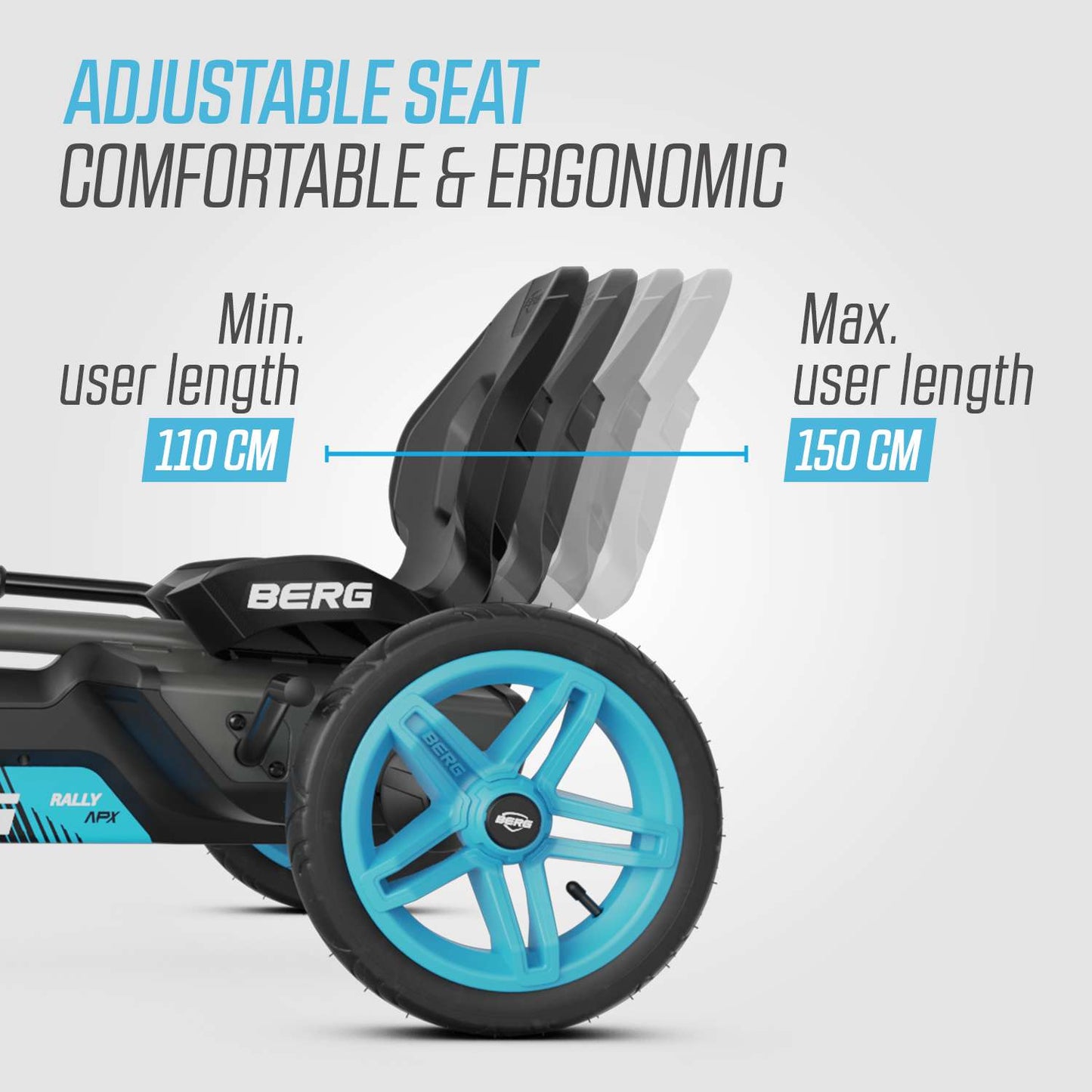 BERG Rally APX Blue Gokart