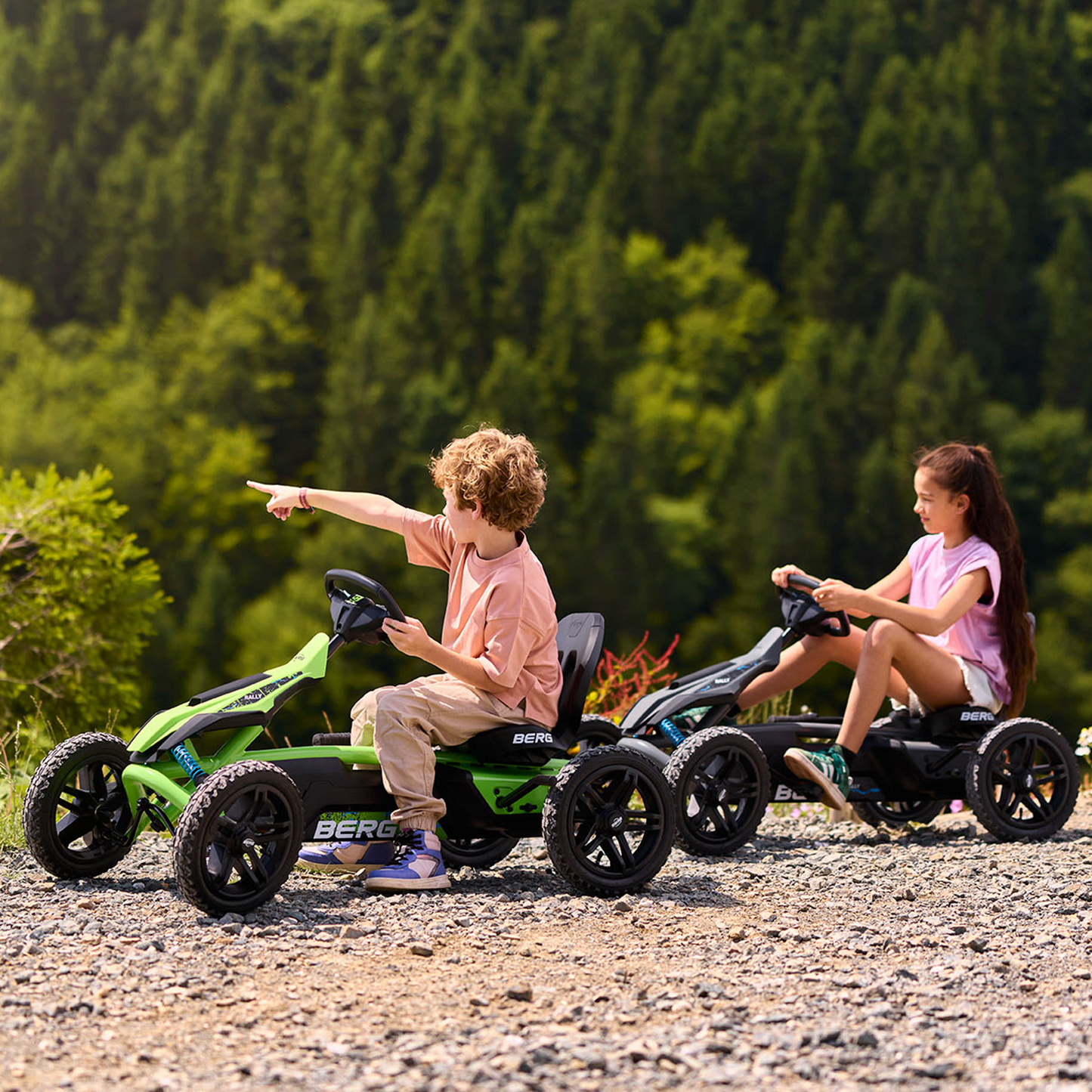 BERG Rally DRT Green Gokart