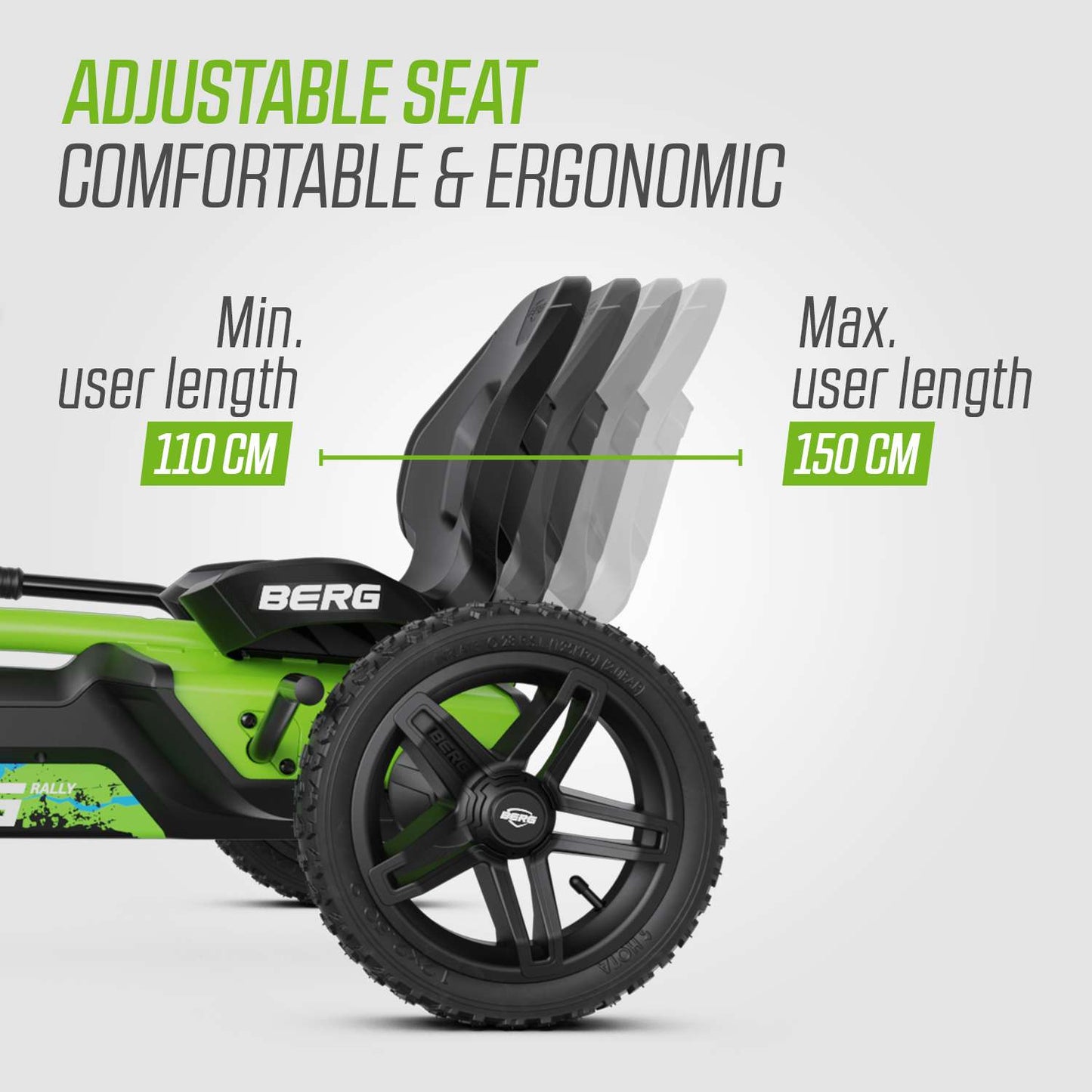 BERG Rally DRT Green Gokart