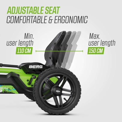 BERG Rally DRT Green Gokart