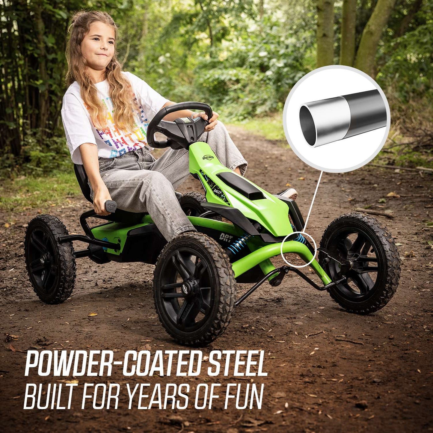 BERG Rally DRT Green Gokart