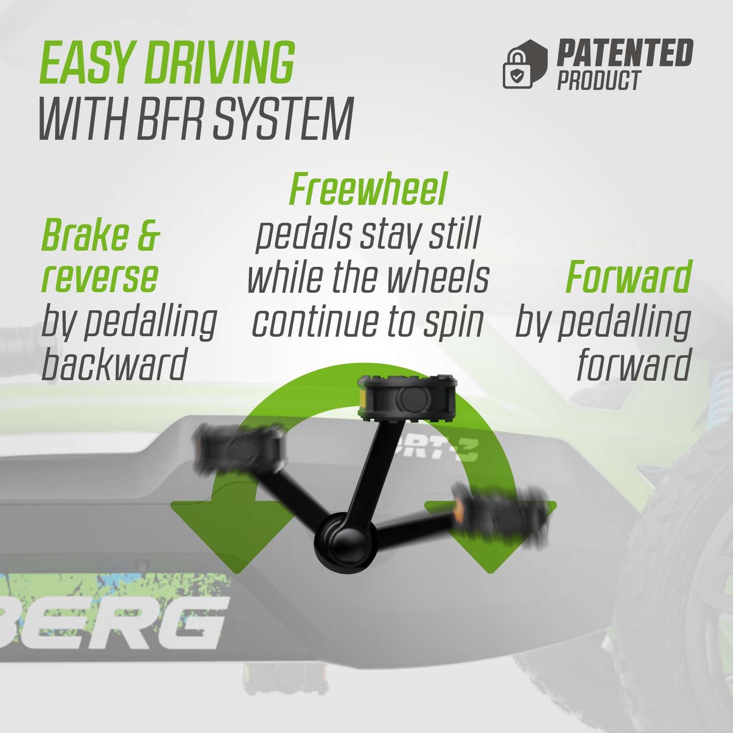 BERG Rally DRT Green Gokart