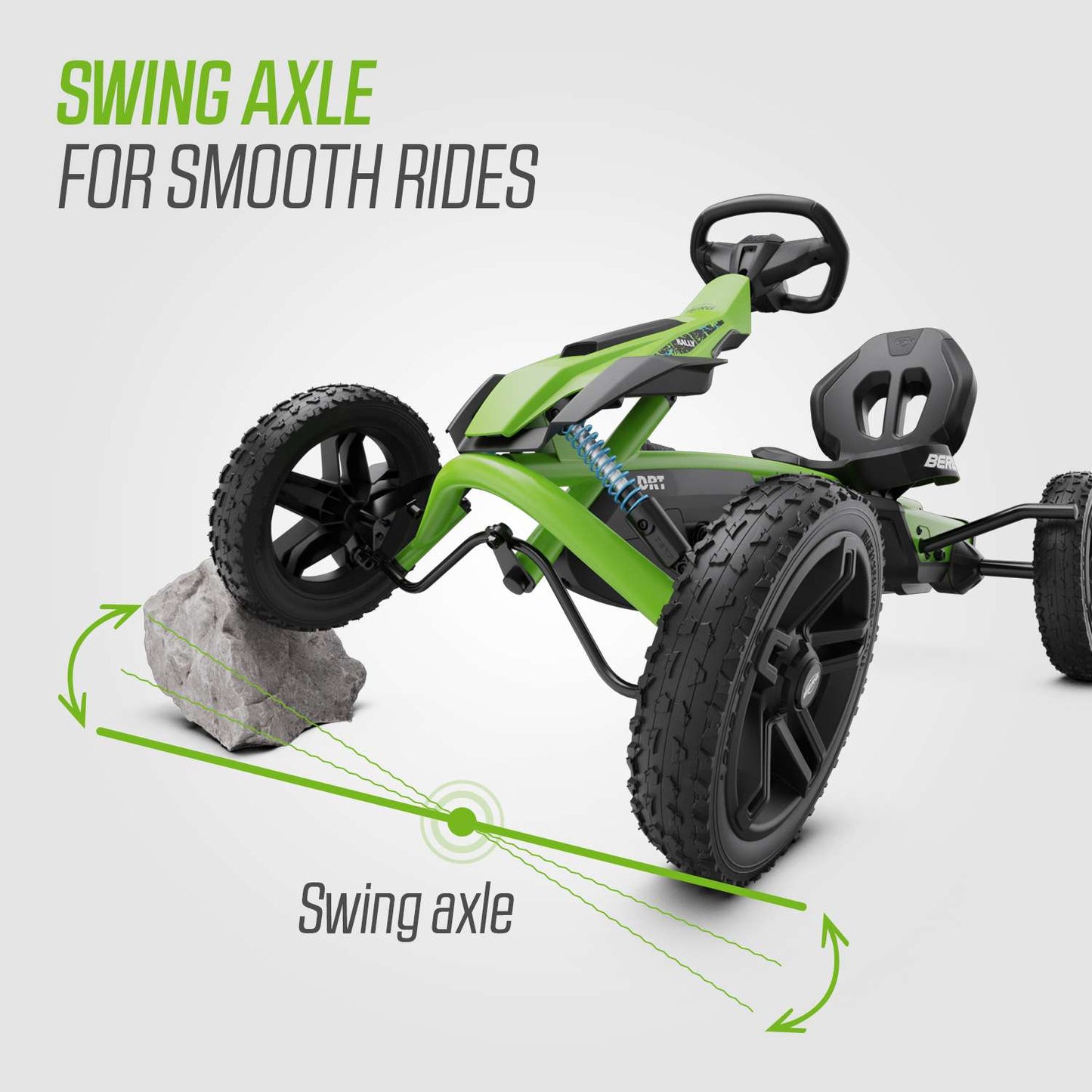 BERG Rally DRT Green Gokart