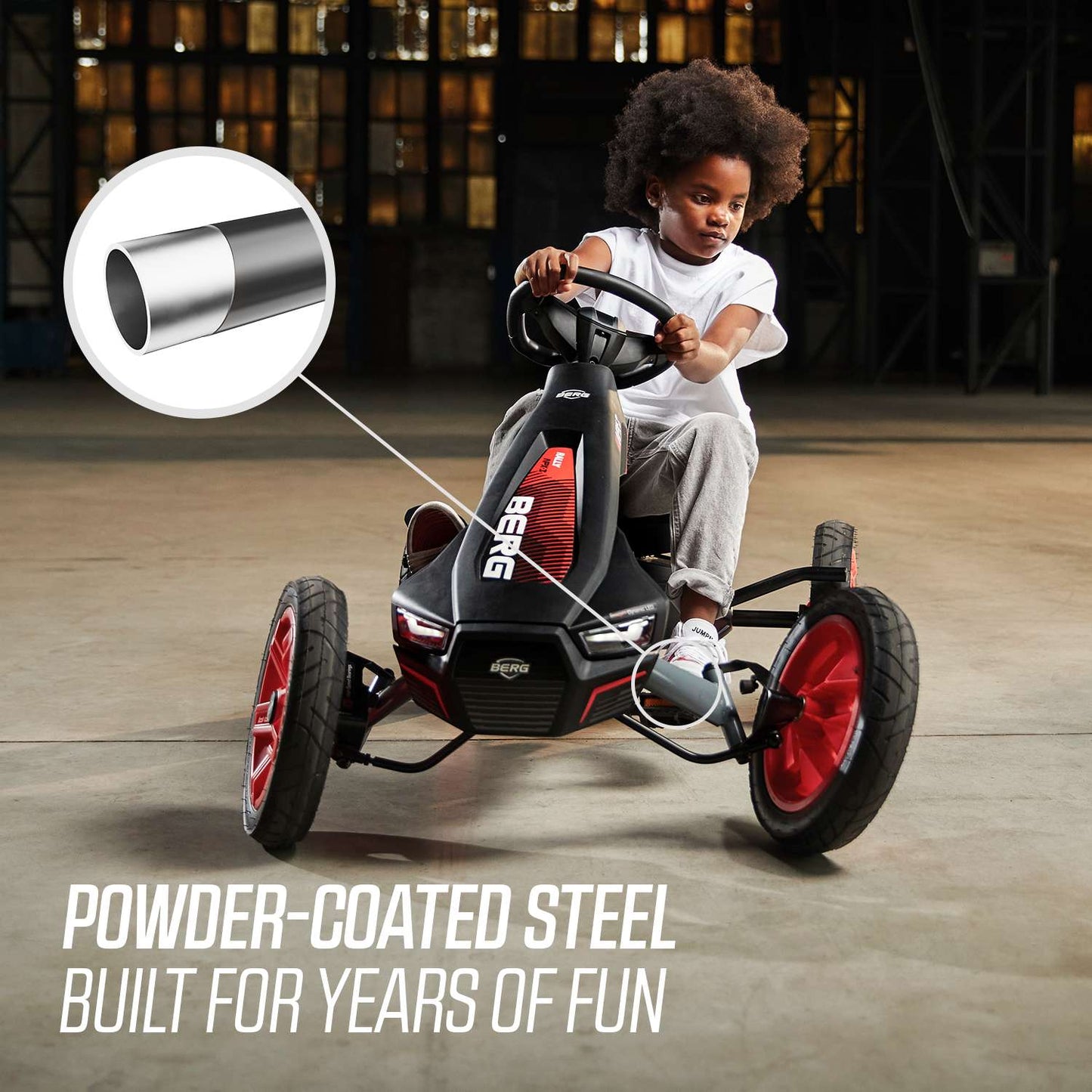 BERG Rally APX Red 3 Gears Gokart