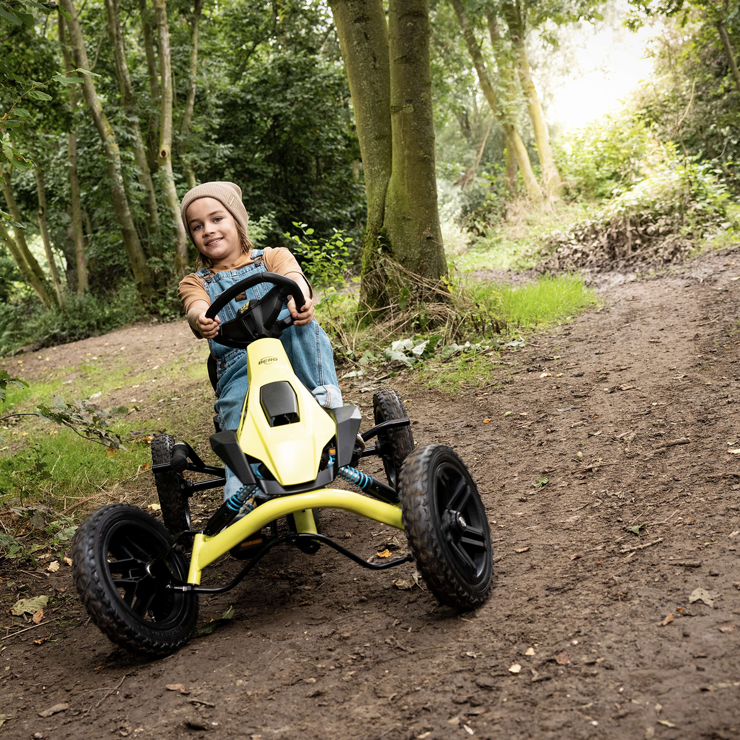 BERG Rally DRT Yellow 3 Gears Gokart