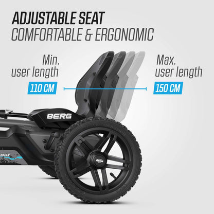 BERG Rally DRT Black 3 Gears Gokart