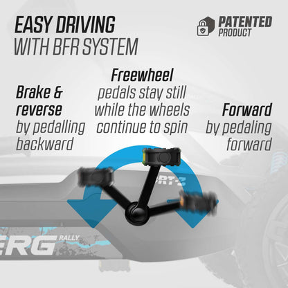 BERG Rally DRT Black 3 Gears Gokart