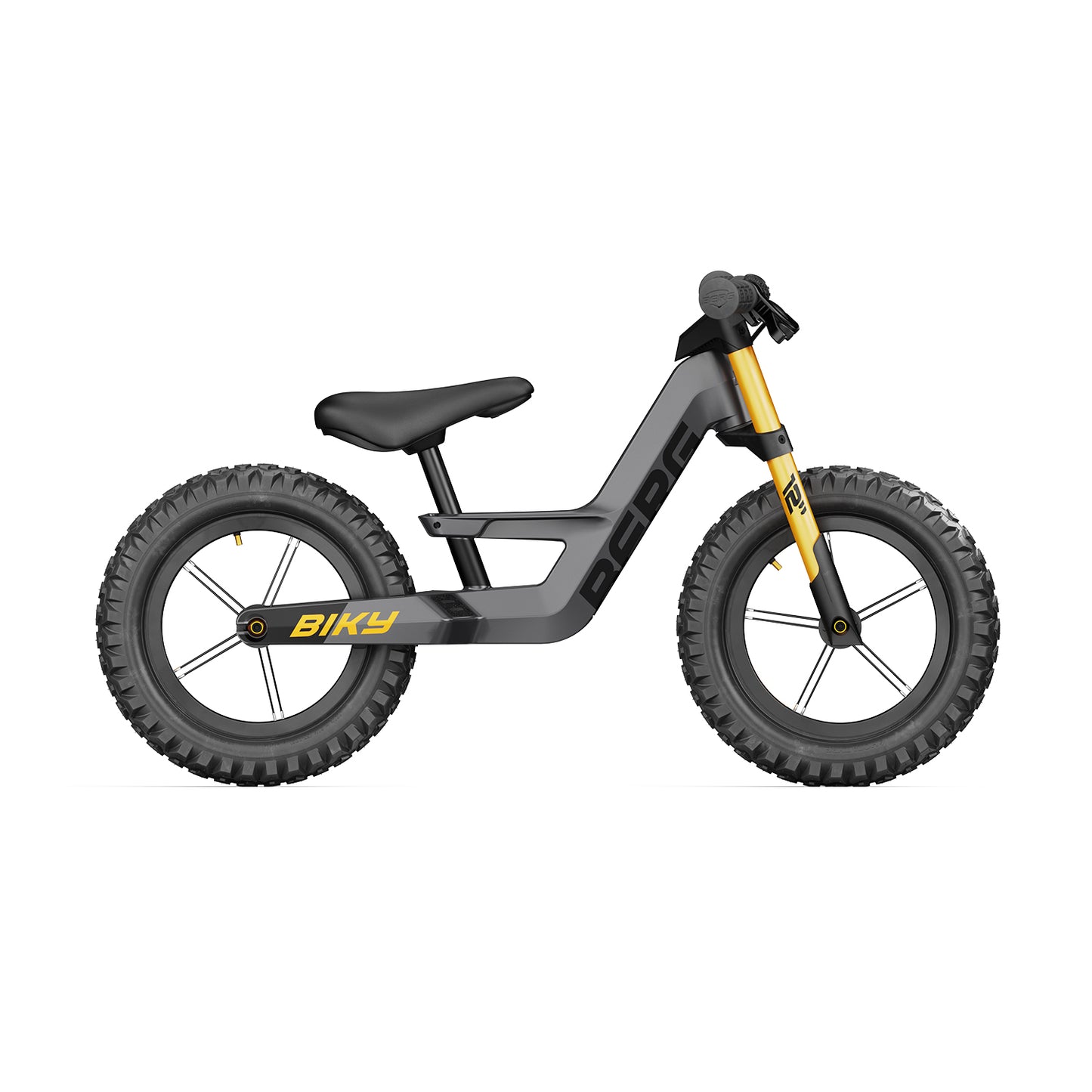 BERG Biky Cross Grey Handbrake Løbecykel