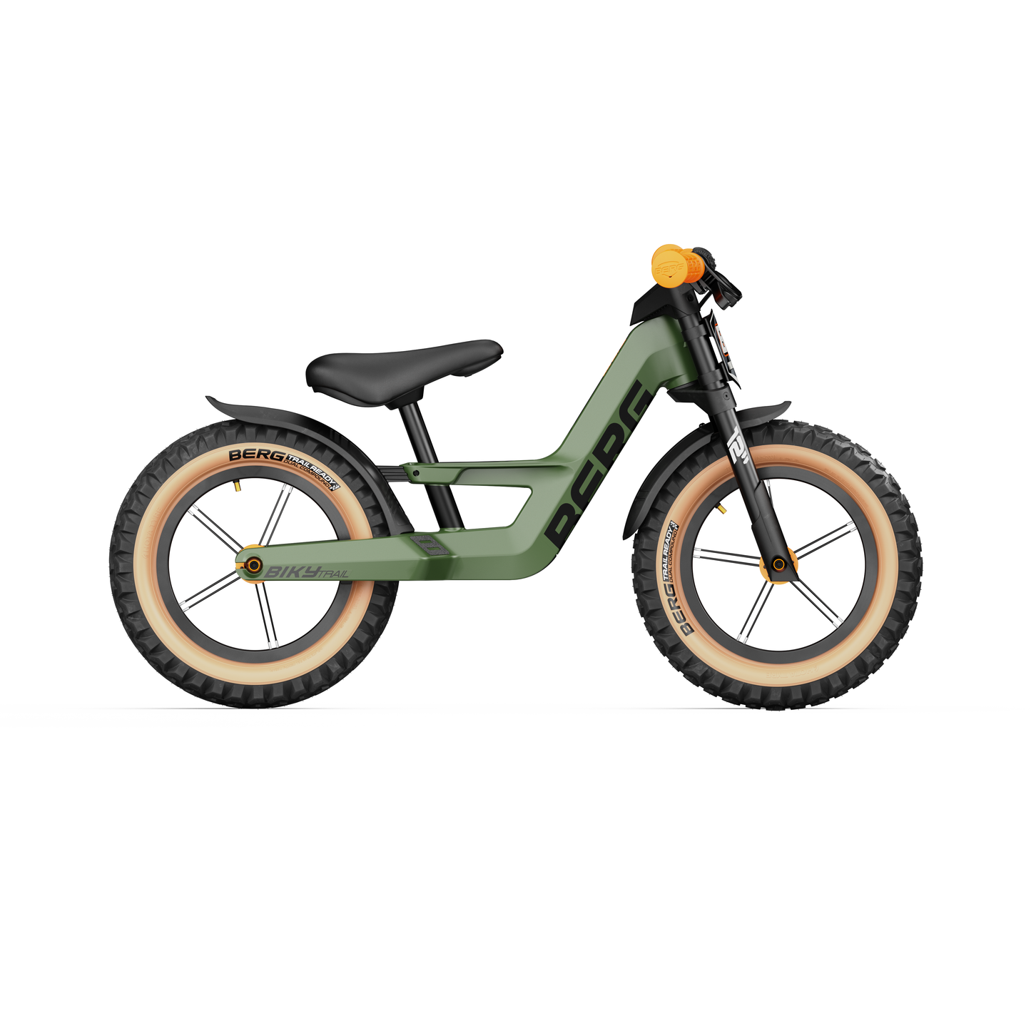 BERG Biky Trail Green Handbrake Løbecykel