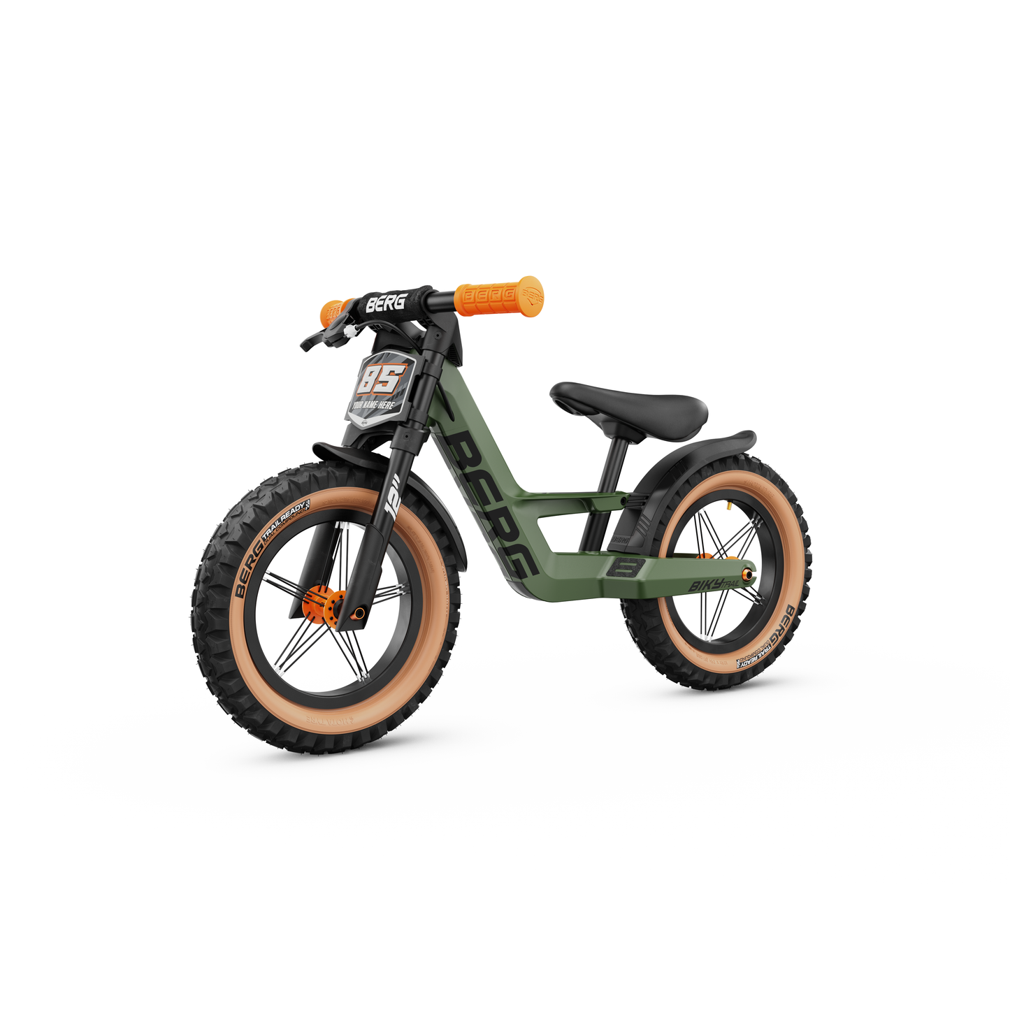 BERG Biky Trail Green Handbrake Løbecykel