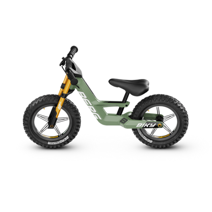 BERG Biky Cross Grøn Handbrake Løbecykel