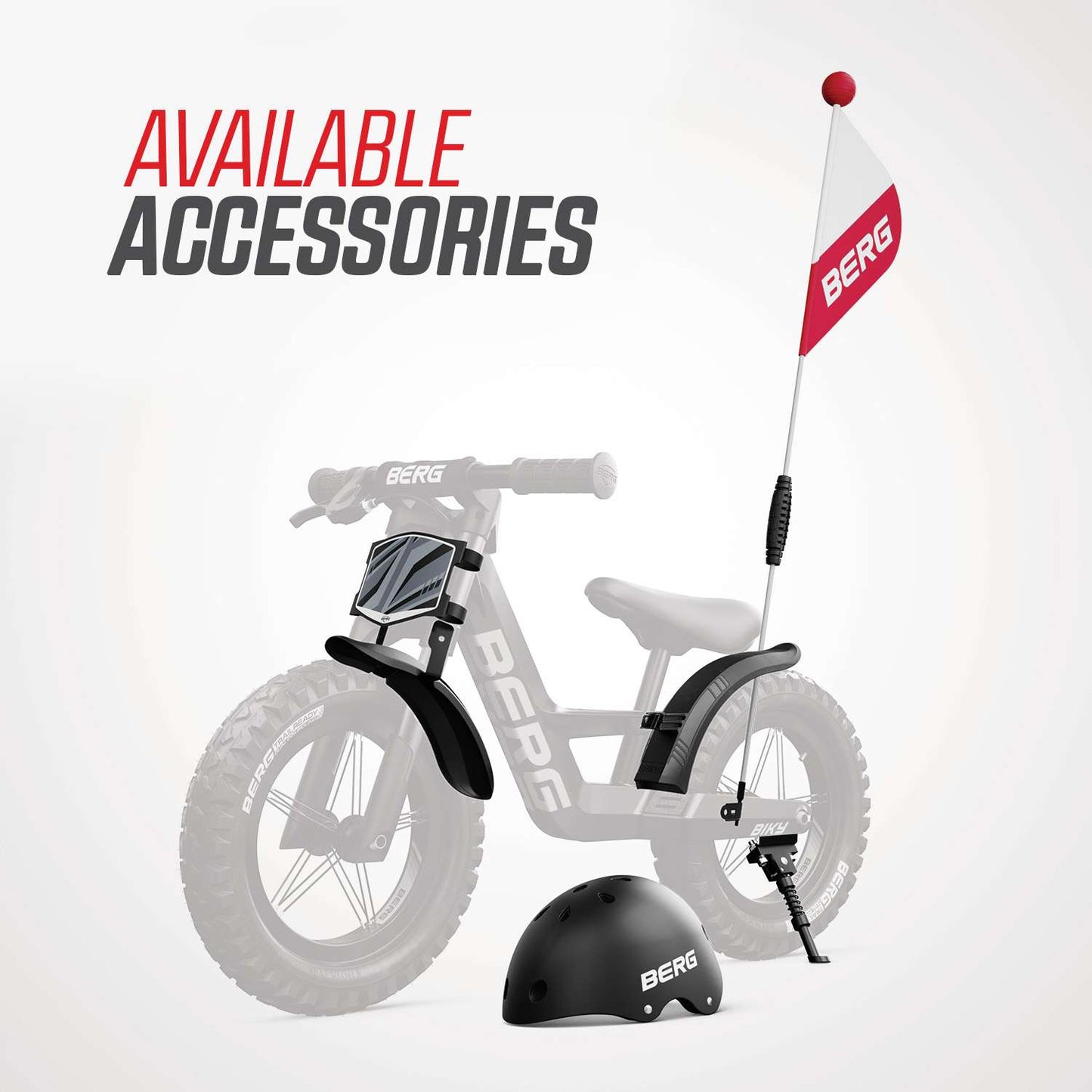 BERG Biky Cross Red Handbrake Løbecykel