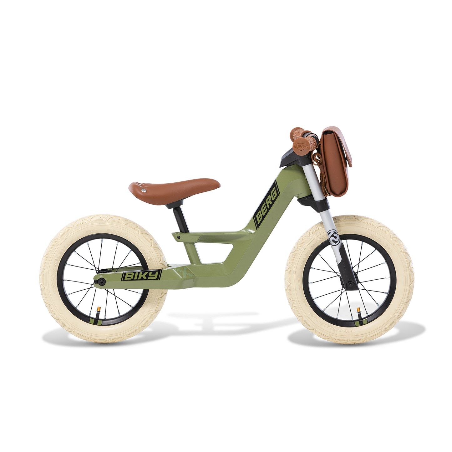 BERG Biky Retro Grøn Løbecykel