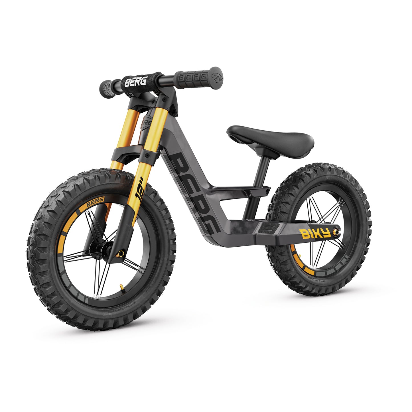 BERG Biky Cross Grå Løbecykel