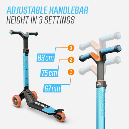 BERG Nexo Foldable Blue Løbehjul